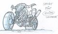 Concept Art Of Azrael's Bike 1